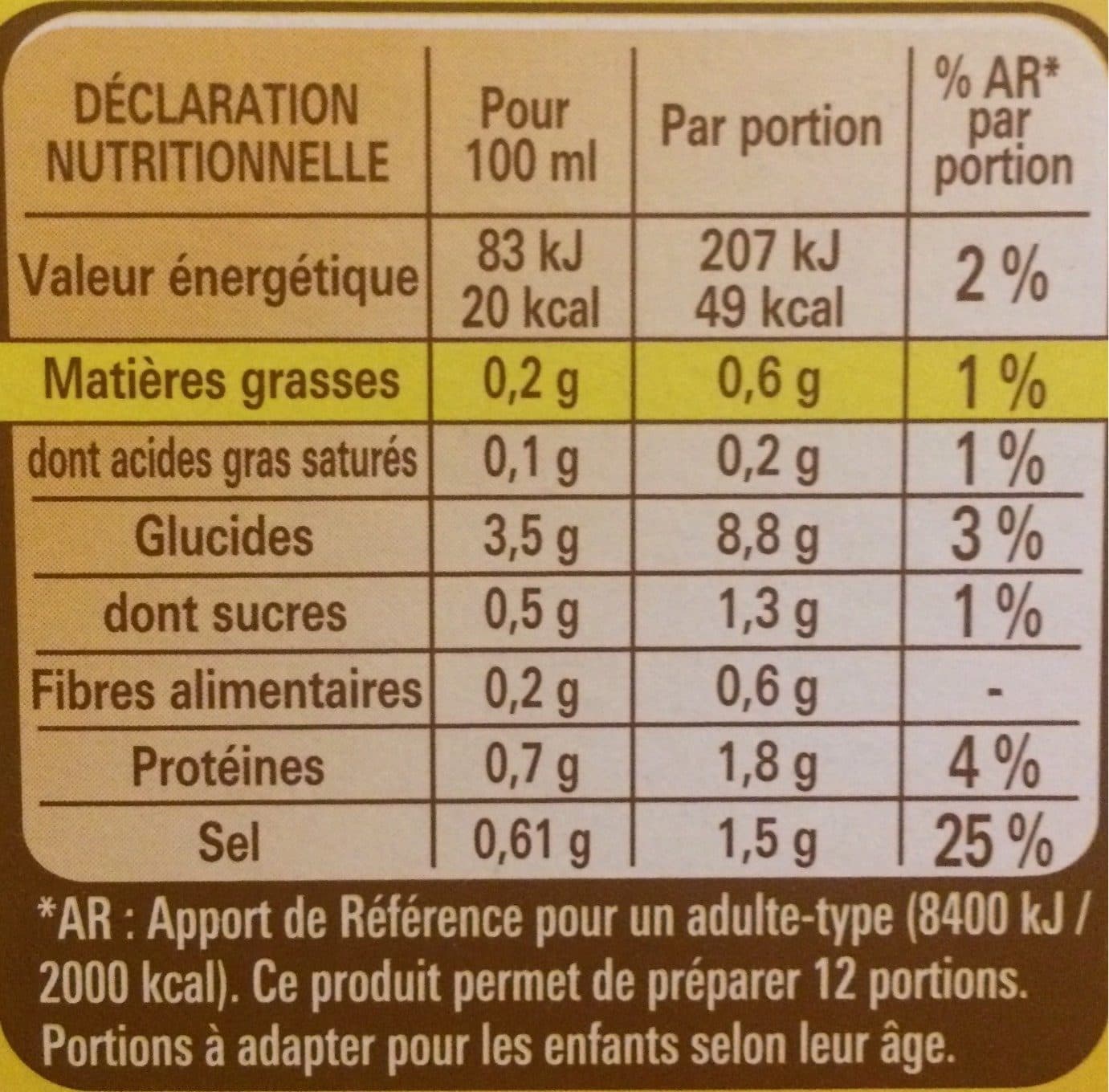 Maggi Soupe de Poule aux Vermicelles packshot