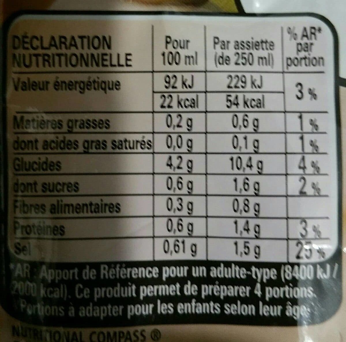 Maggi Velouté de Poireaux Pommes de Terre packshot