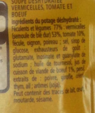 Maggi Soupe Boeuf-Tomate aux Vermicelles packshot