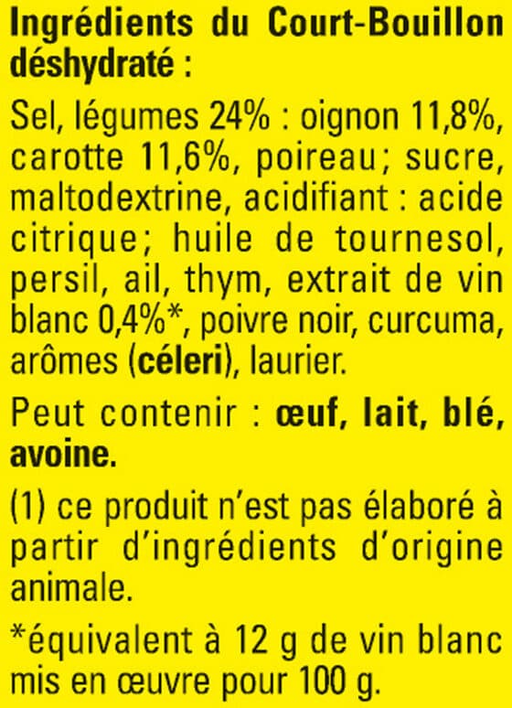 Nestlé Court-Bouillon MAGGI Légumes Vin Blanc - 3x50g packshot