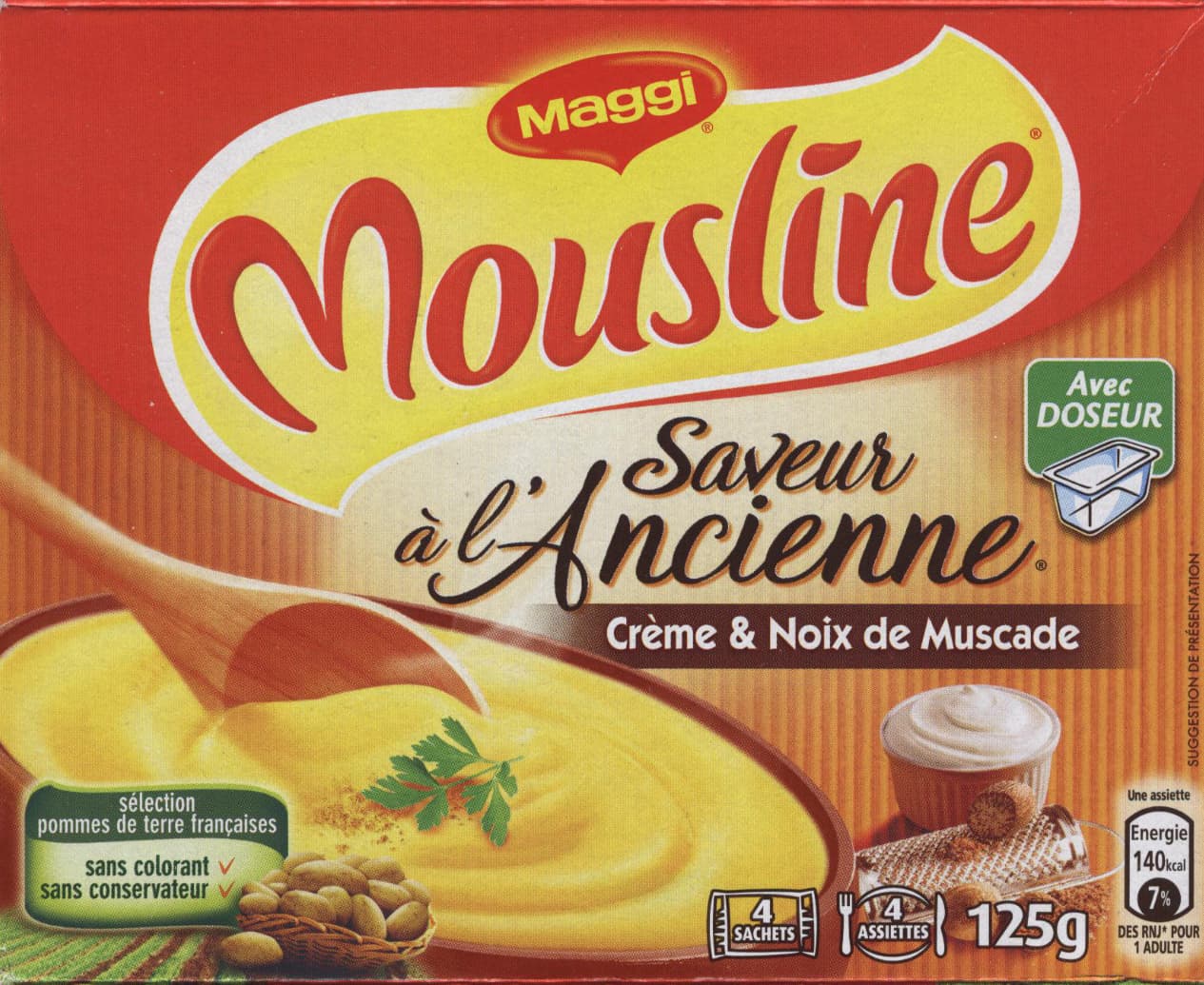 Maggi Mousline saveur à l'ancienne packshot
