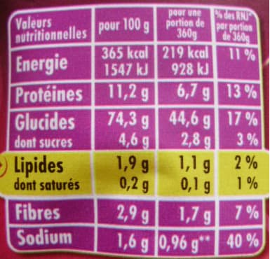 Maggi Nouilles Asiatiques Curry packshot