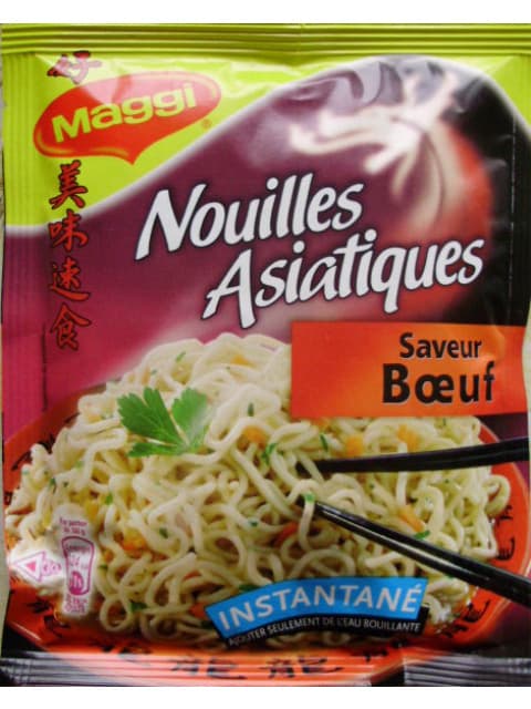 Nestlé Nouilles Asiatiques Saveur Boeuf - 60 g - Maggi packshot