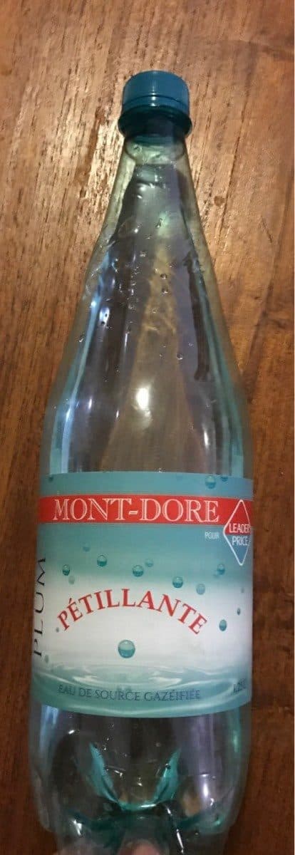 Leader Price Eau Mont-Dore pétillante packshot