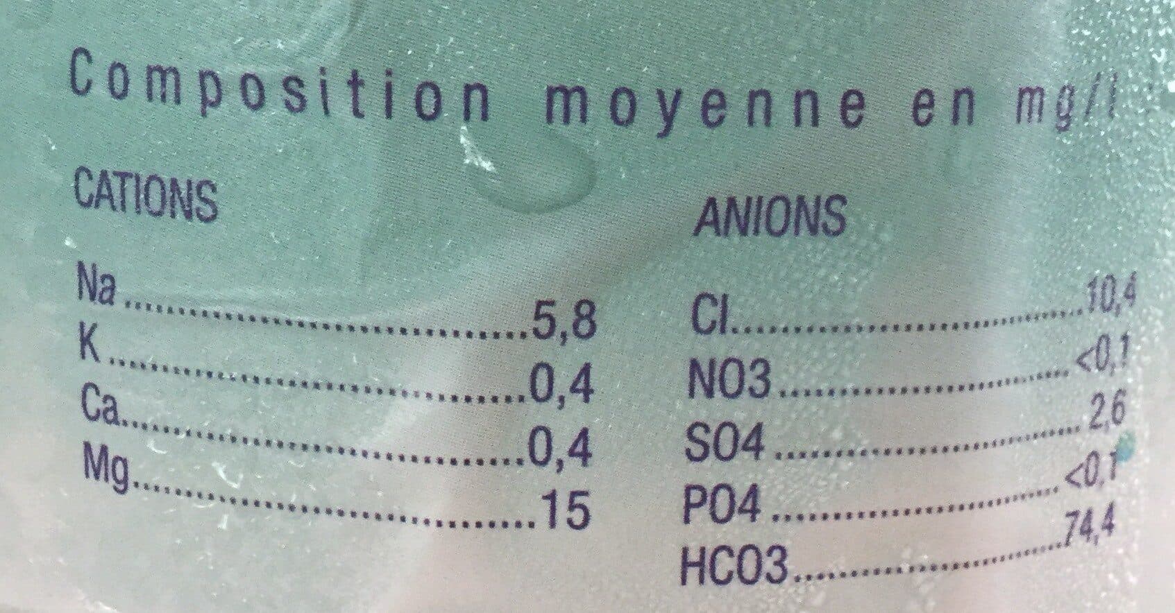 Leader Price Eau Mont-Dore pétillante packshot