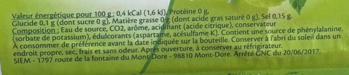 Open Food Facts La pétillante pomme packshot