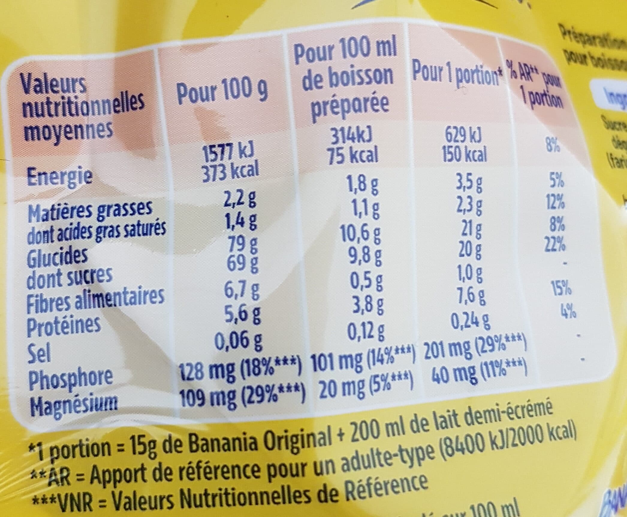 Banania Banania original cacao céréales touche de miel packshot