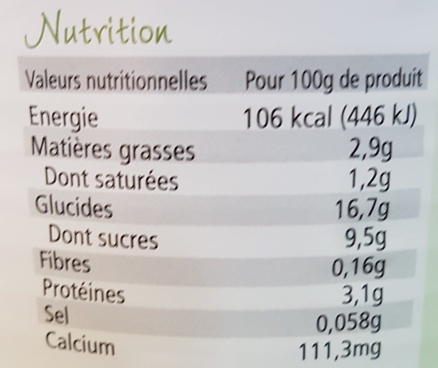 Open Food Facts Crème Dessert Praliné packshot