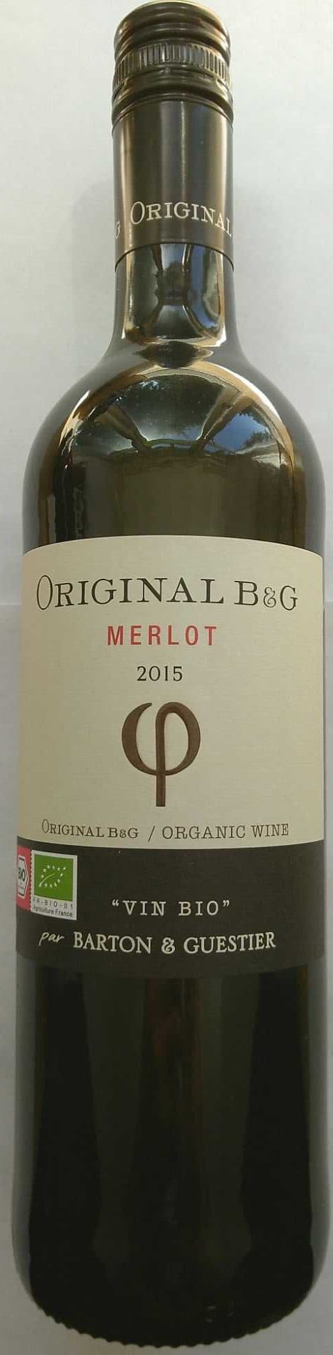 Barton & Guestier Merlot packshot