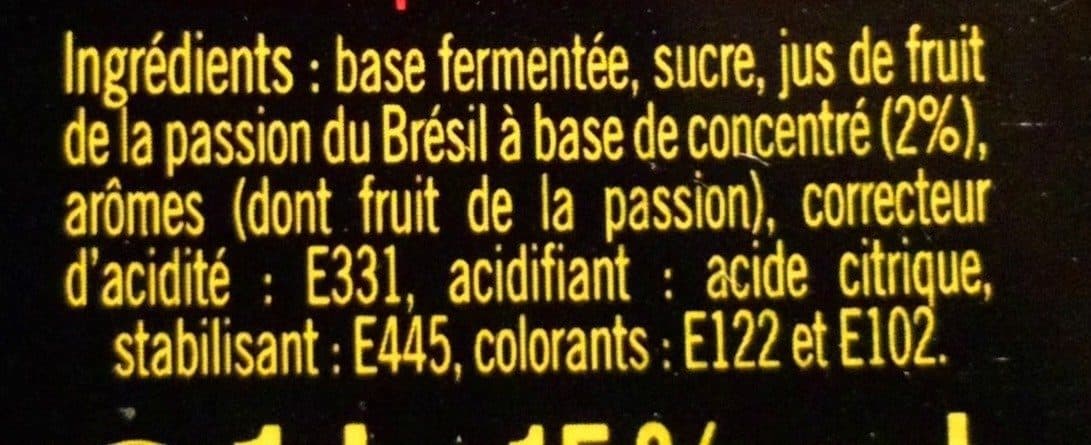 Open Food Facts Passoa packshot
