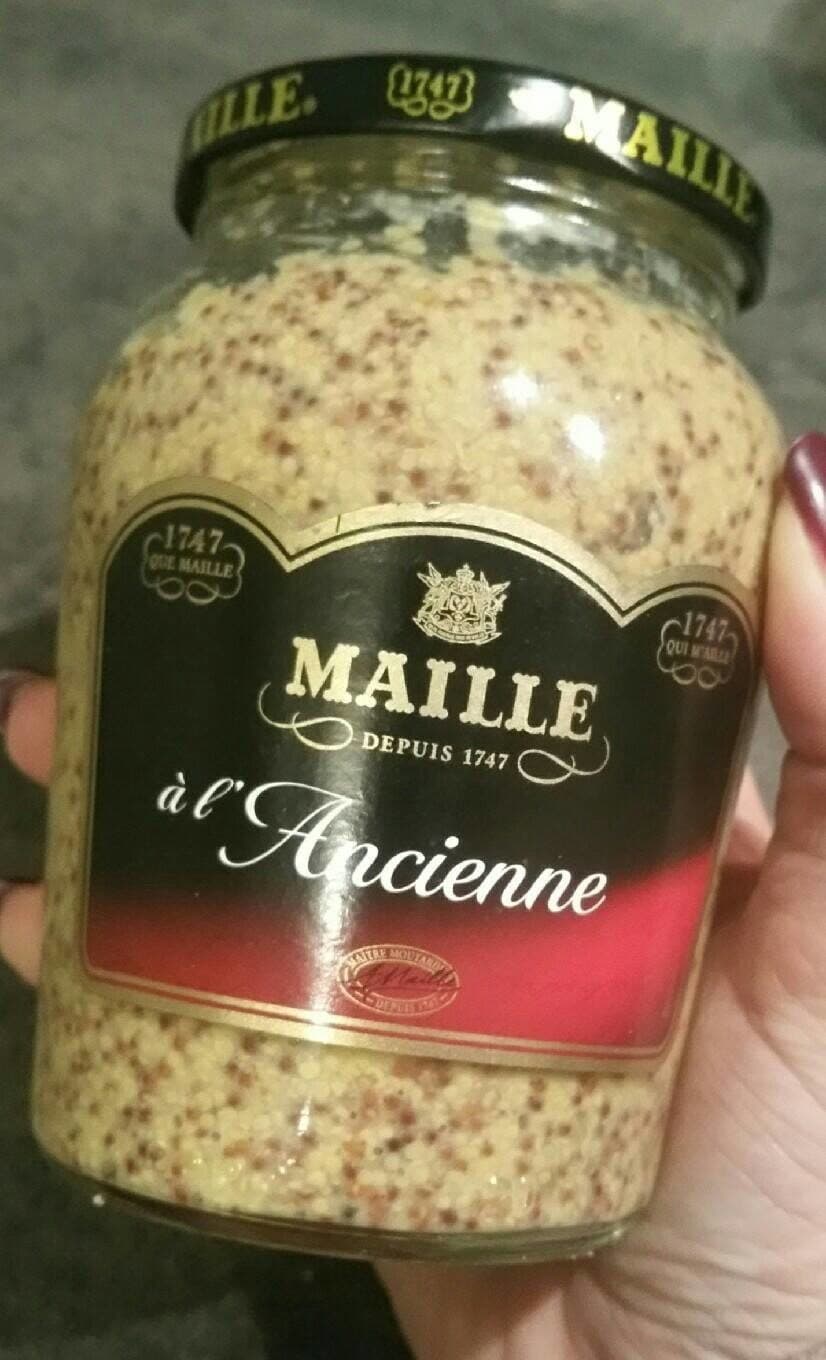 Maille Moutarde à l'ancienne packshot