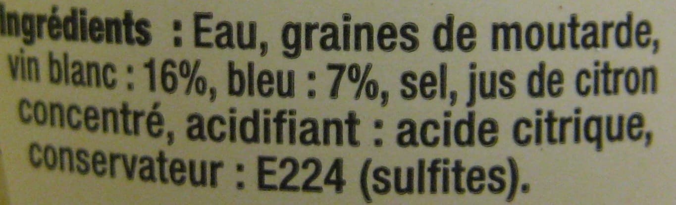 Maille Maille Moutarde au Bleu 108g packshot