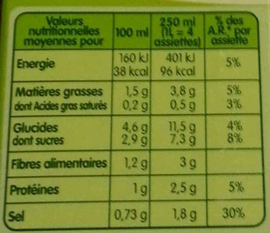 LEIBIG PurSoup' - Velouté de légumes du soleil packshot