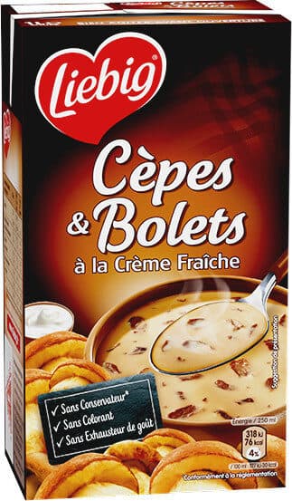 Liebig Cèpes & Bolets à la Crème Fraîche packshot