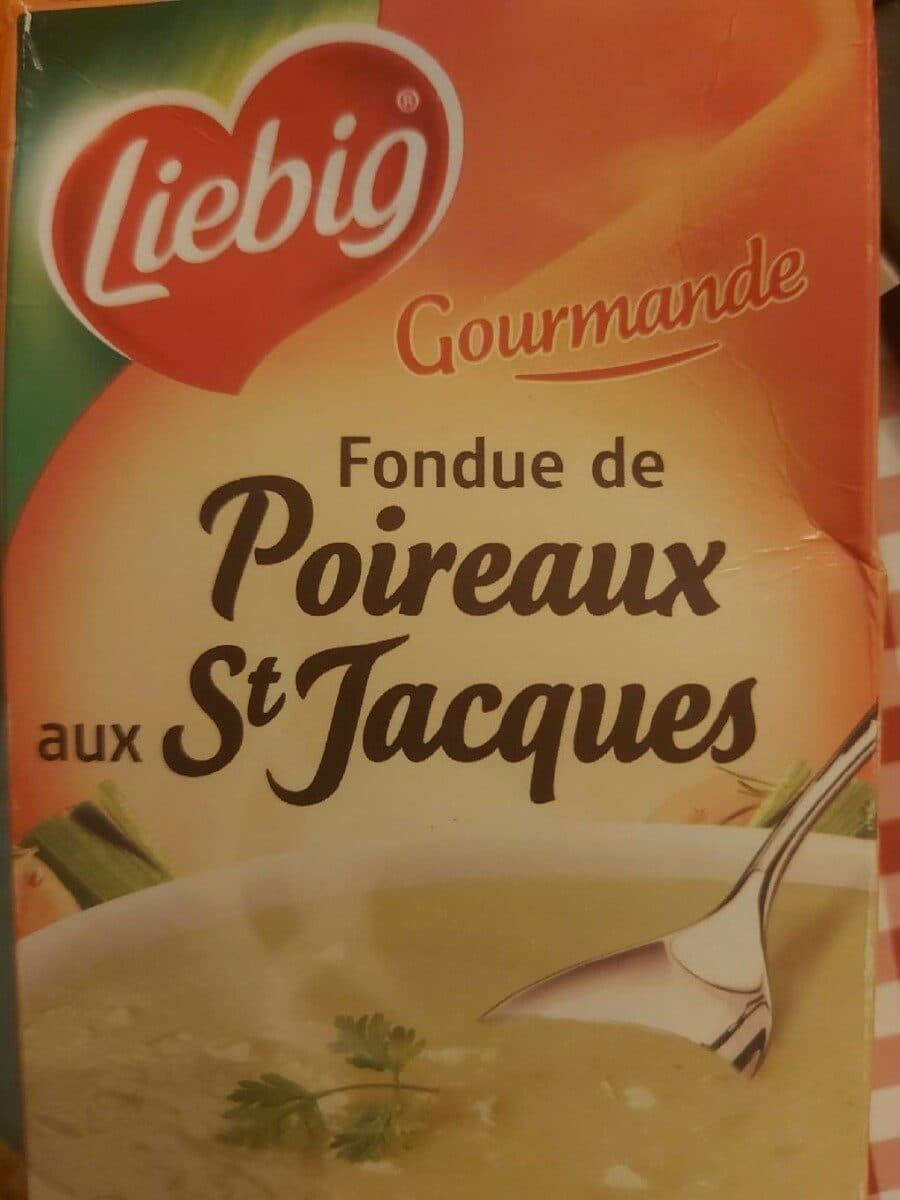 Liebig Fondue de Poireaux aux St Jacques packshot