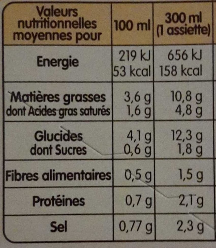 Liebig Duo d'asperges aux eclats de morilles packshot