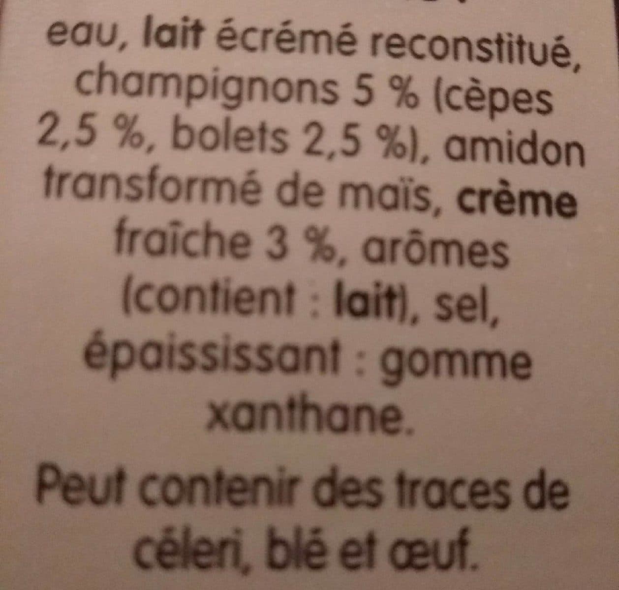 Liebig Veloute de cepes & bolets a la creme fraiche 2x1L packshot