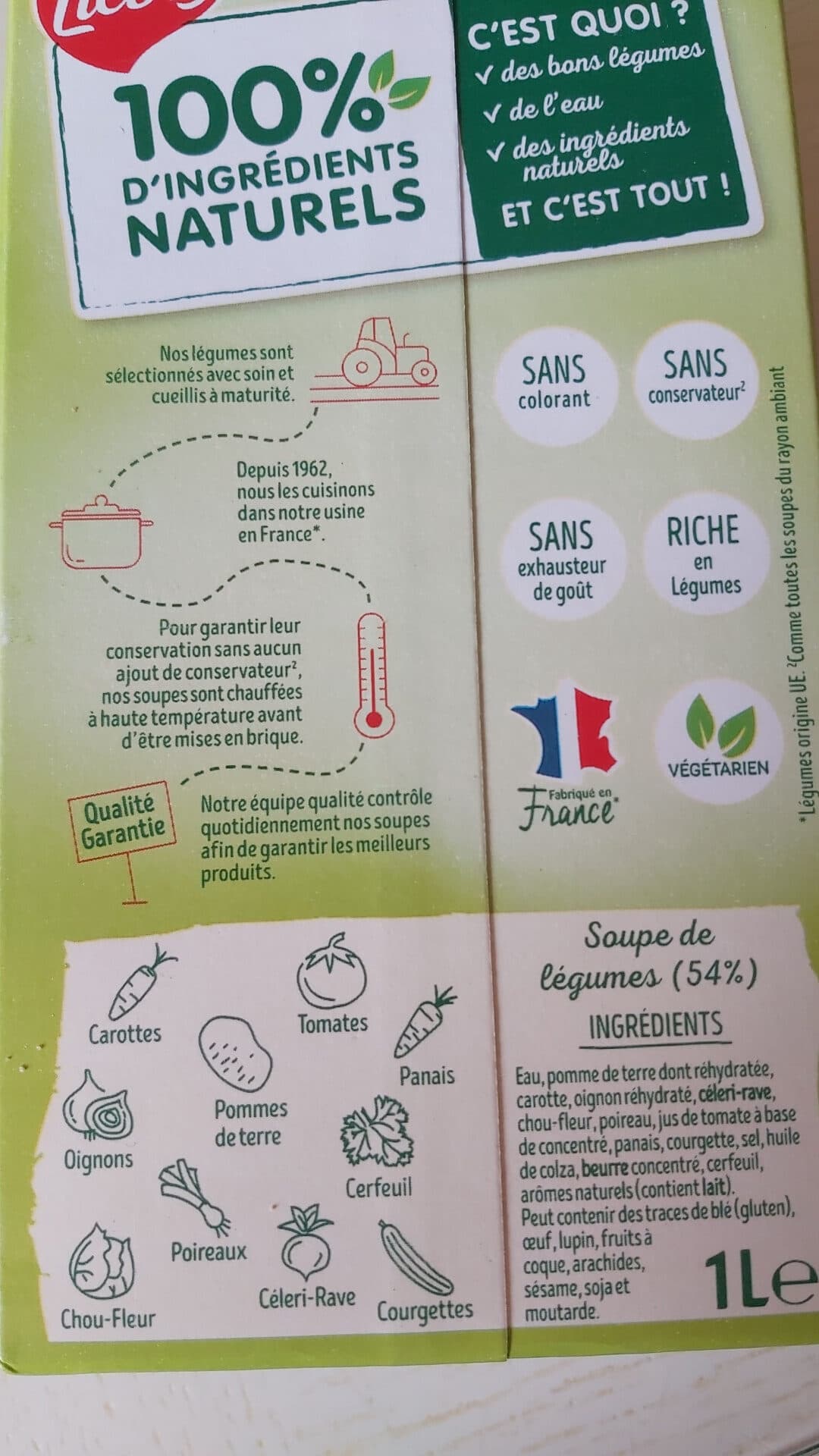 Liebig Mouliné de 10 légumes packshot