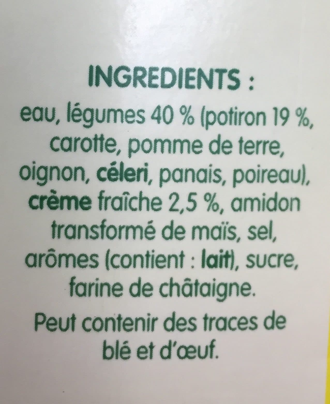 Liebig Délice d'Automne à la Crème Fraîche packshot