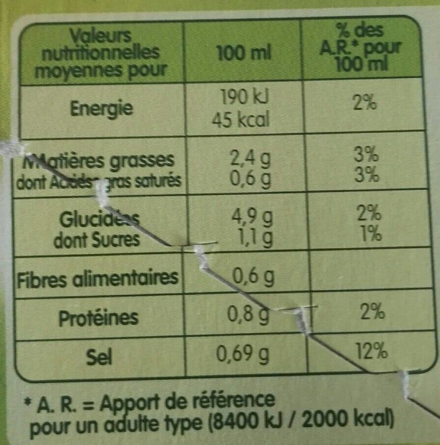 Liebig Velouté de Poireaux, Pommes de Terre & Pointe de Crème packshot