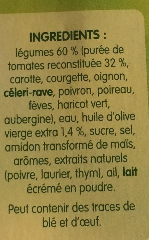 Liebig Velouté de Légumes du Soleil packshot