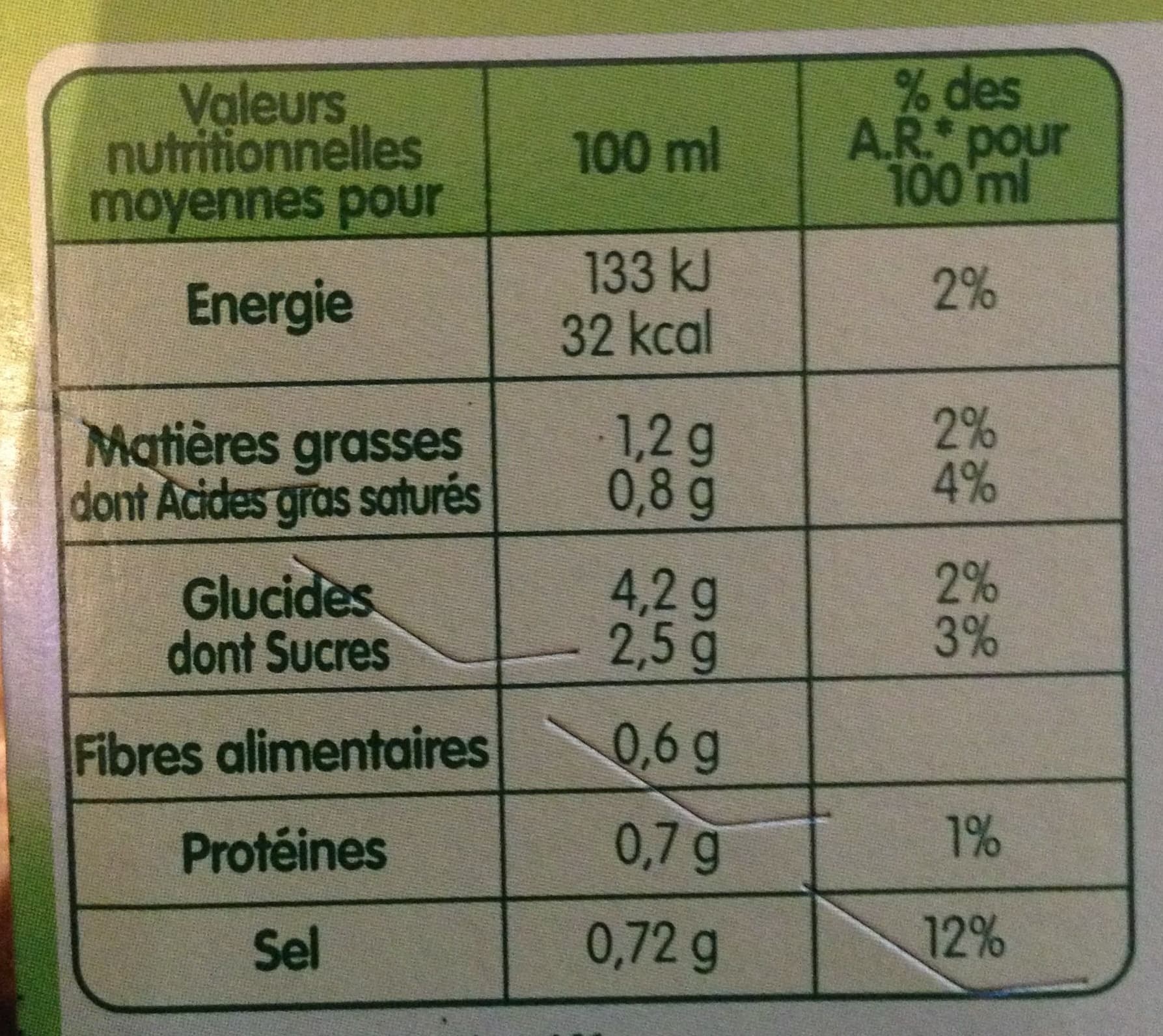 Liebig Velouté de potiron à la crème fraîche packshot