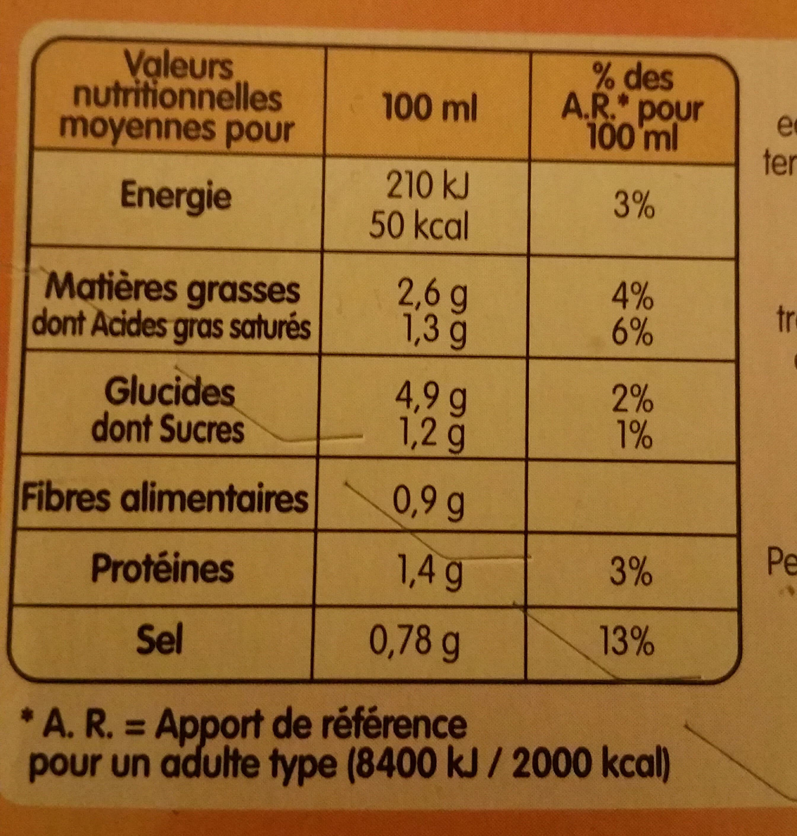 Liebig Délice de Légumes et Langoustines packshot