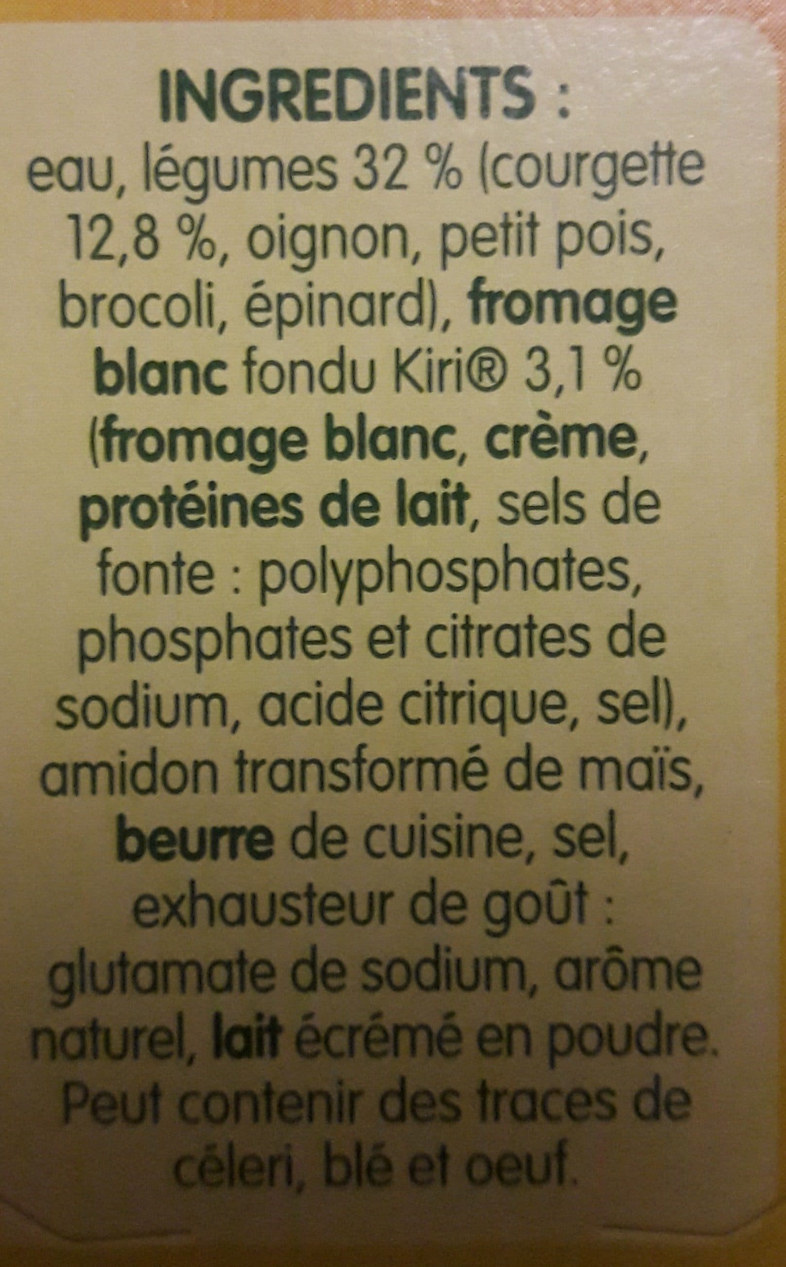 Liebig Doux Plaisirs Légumes au Kiri packshot