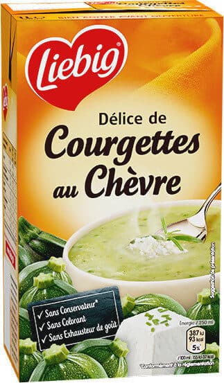 Liebig délice de courgettes au chèvre packshot