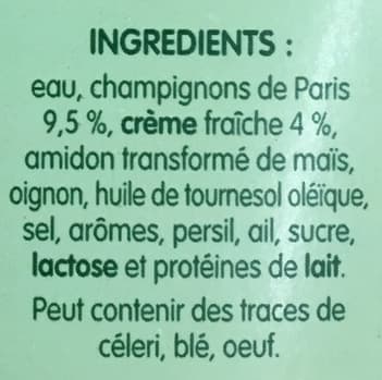 Liebig velouté de champignons packshot