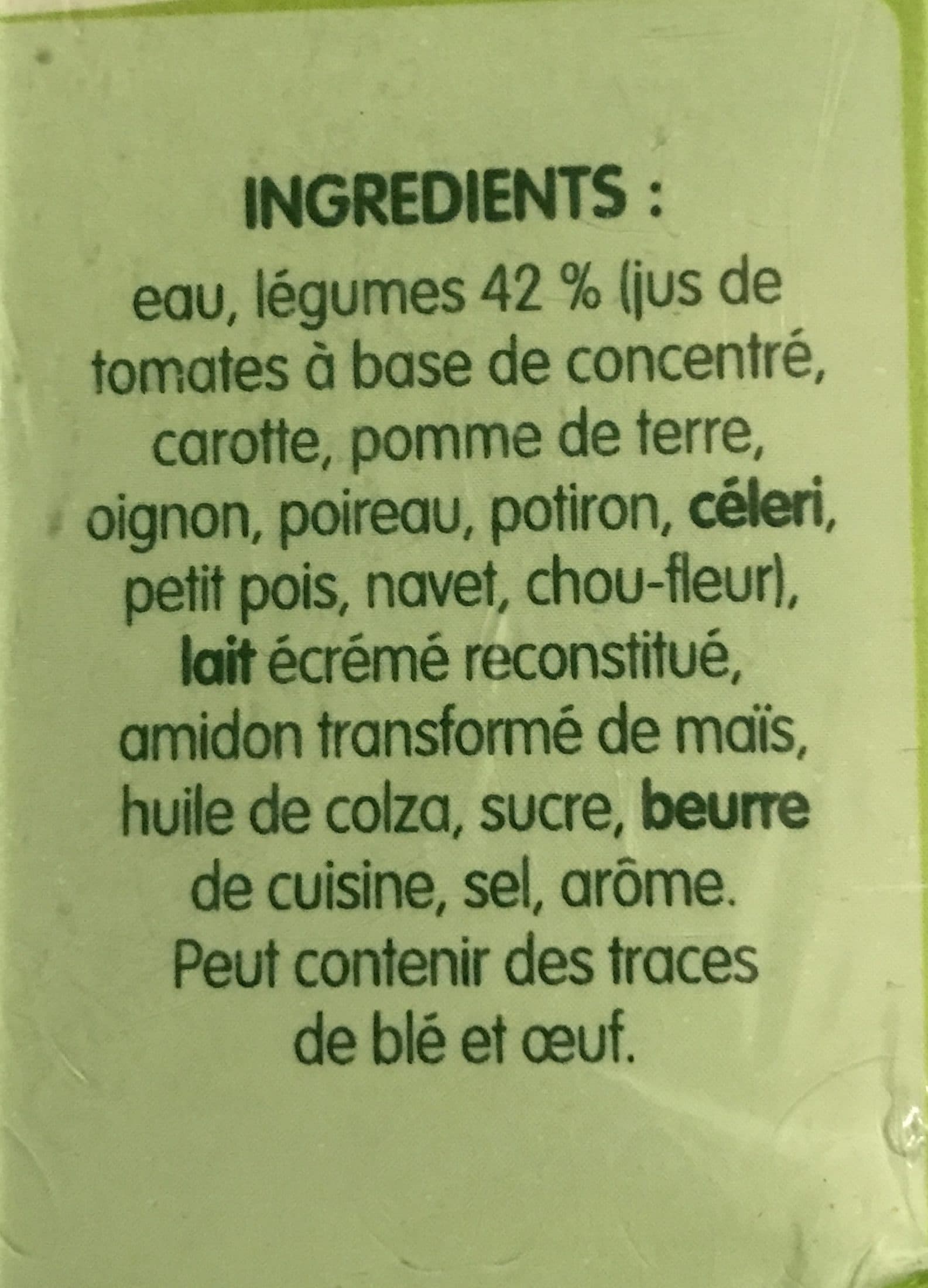 Liebig Liebig pur soupe Velouté de 10 Légumes 1+1 packshot