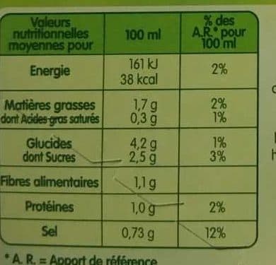 Liebig Velouté de légumes du soleil packshot
