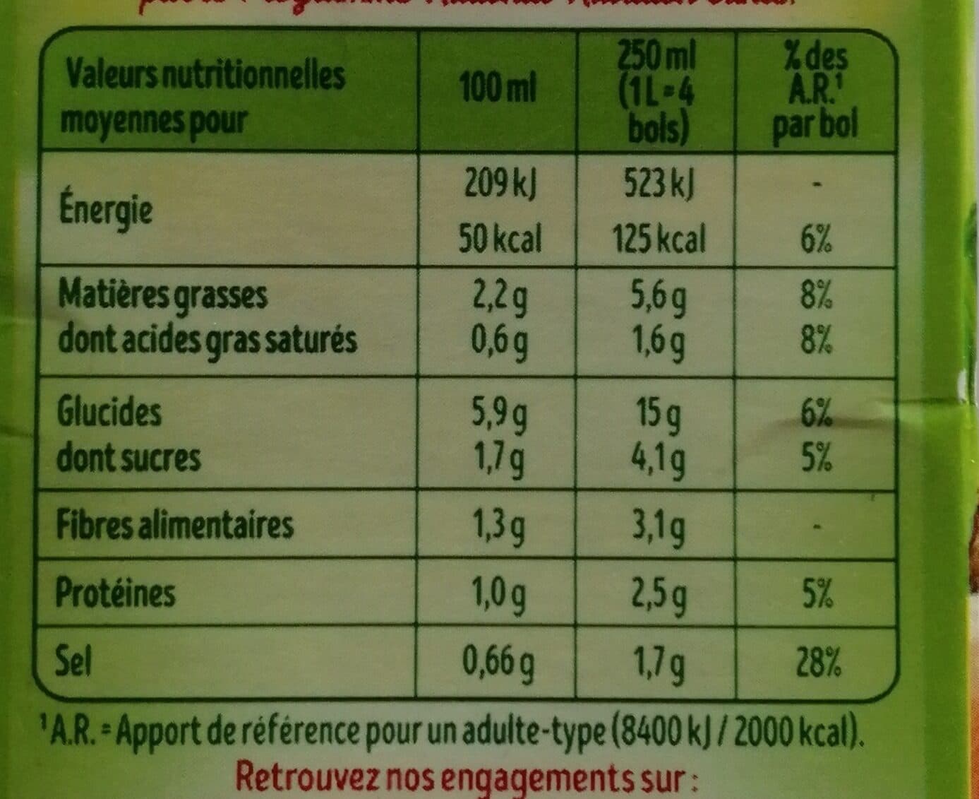 Liebig velouté de légumes saveur poêlée packshot