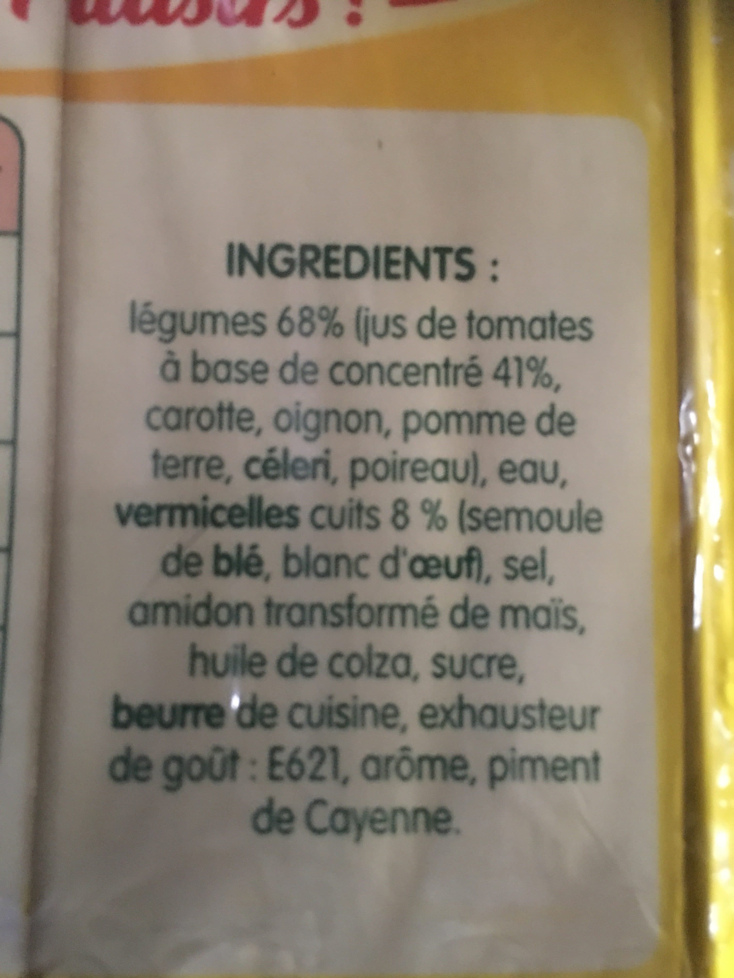Liebig Soupe Potager Malin Liebig Tomate/vermicelles 2x1L packshot