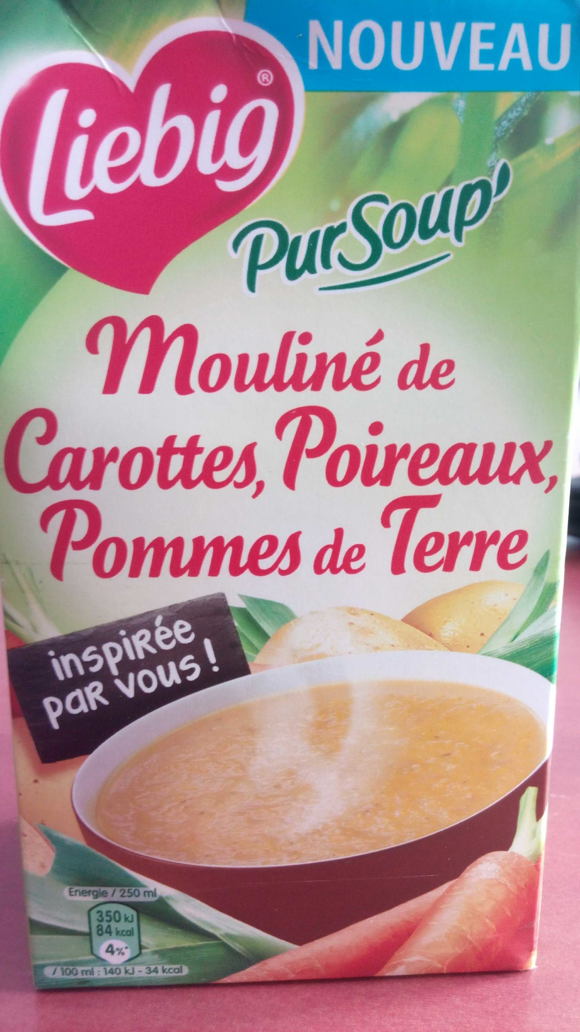Liebig Mouliné de carottes, poireaux, pommes de terre packshot