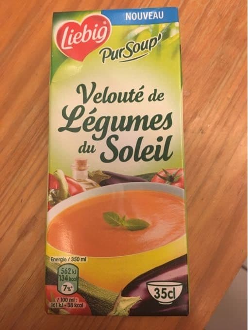 Liebig Velouté De Légumes Du Soleil packshot