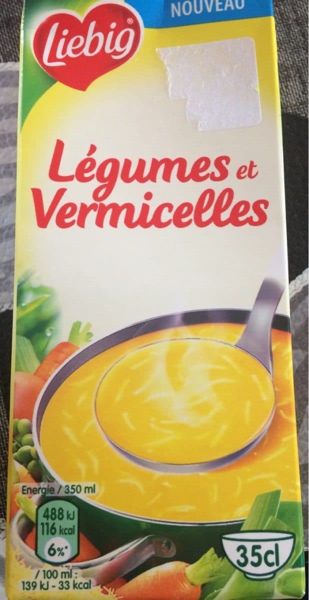 Liebig Soupe Légumes et Vermicelles packshot
