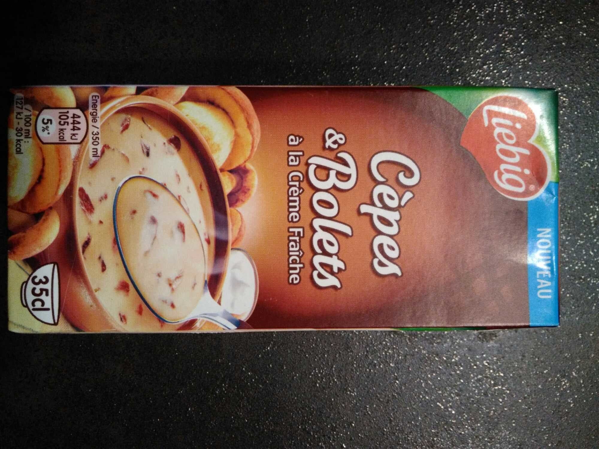 Liebig Soupe de cèpes er bolets à la crème fraîche packshot