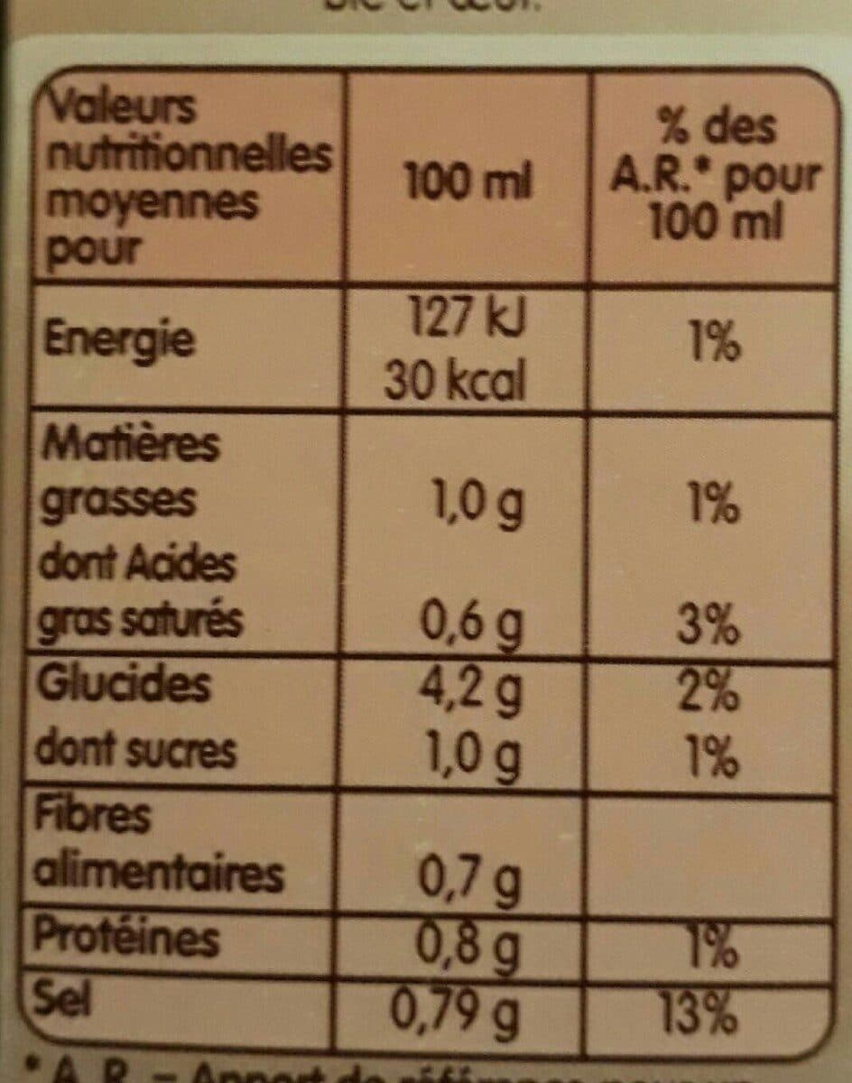 Liebig Soupe de cèpes er bolets à la crème fraîche packshot