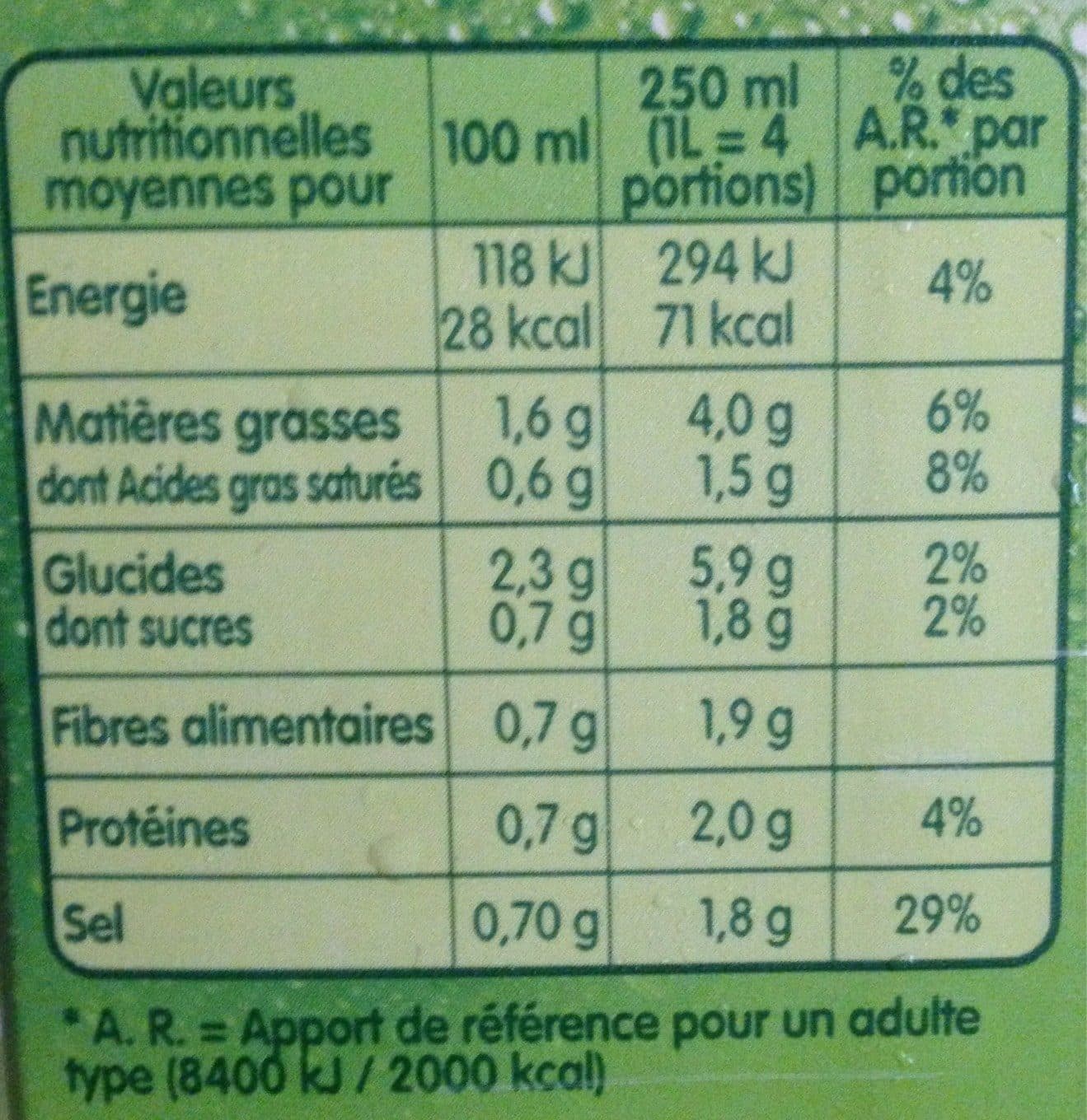 Continental Foods Gazpacho Vert packshot