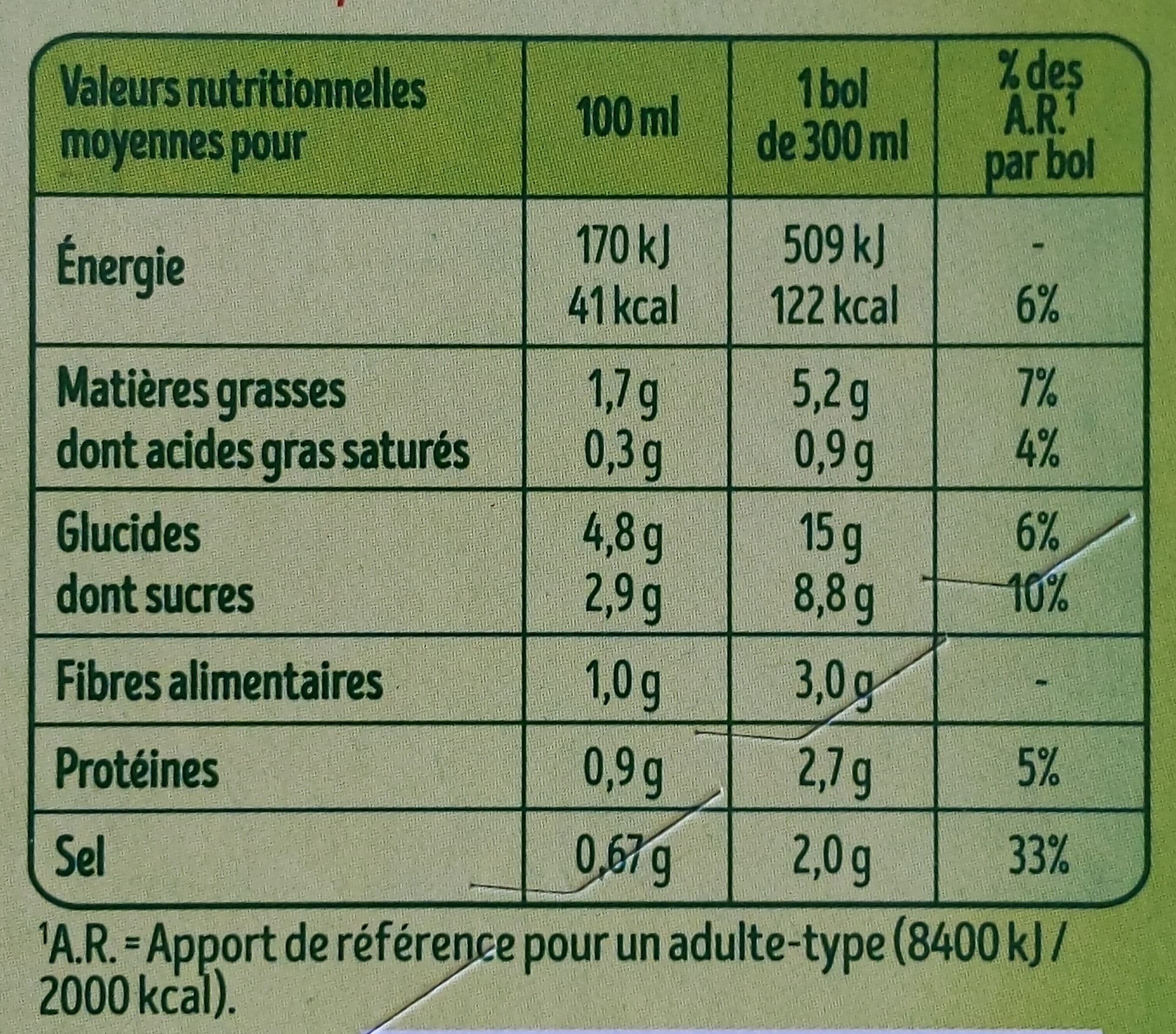 Liebig PurSoup' Velouté de Légumes du Soleil packshot