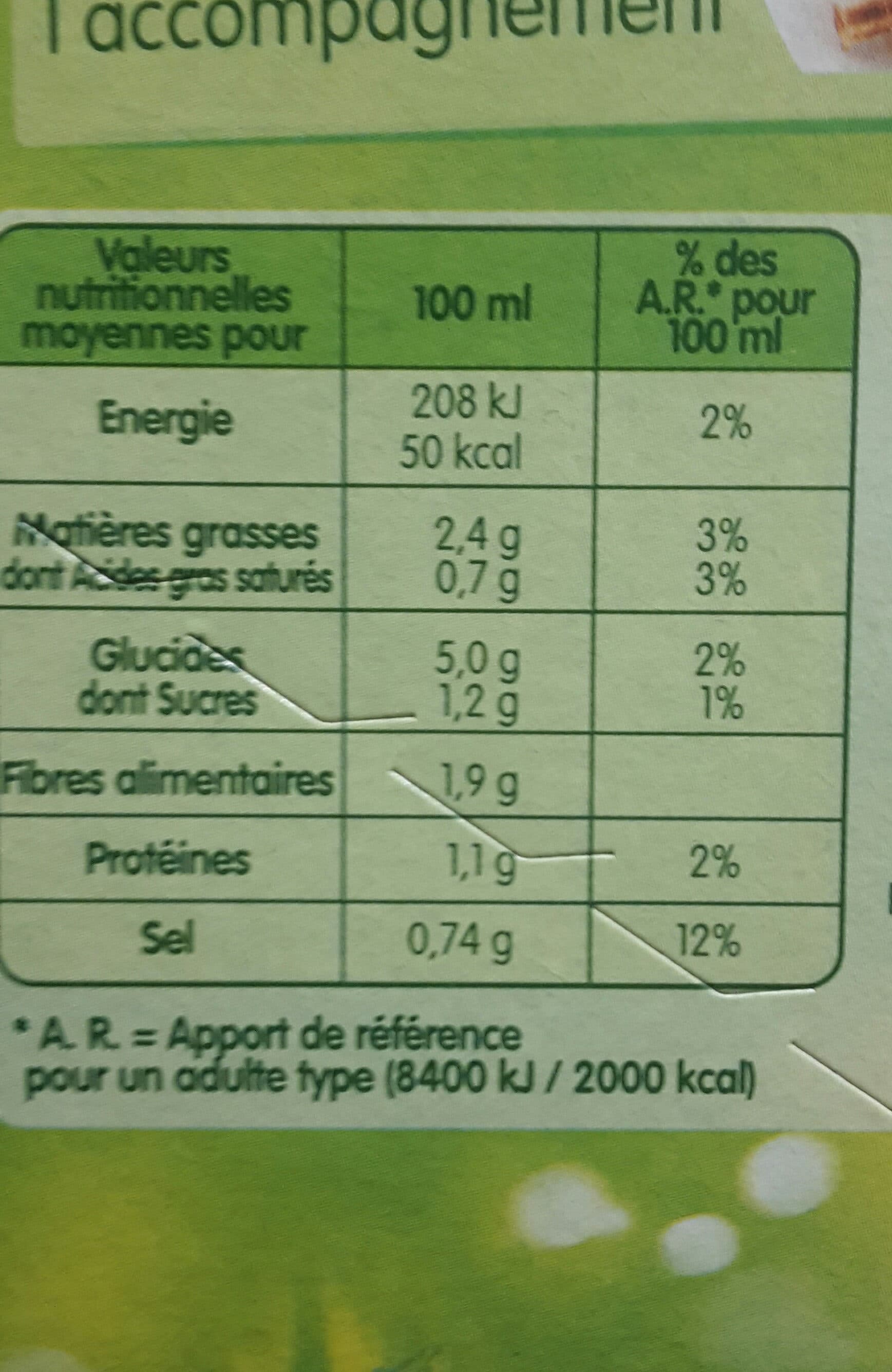 Liebig Velouté de Légumes Façon Poêlée packshot