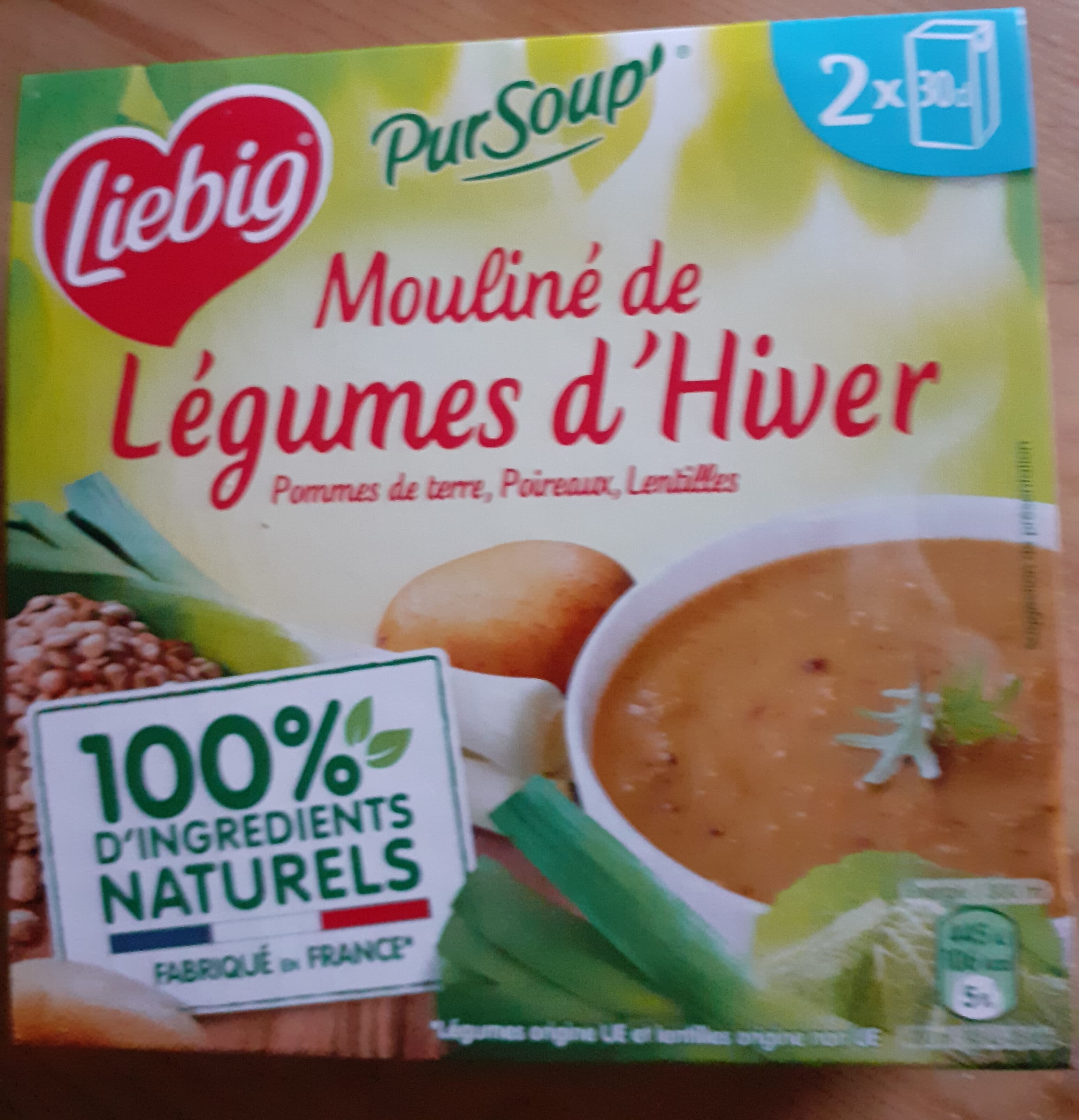 Liebig PurSoup' Mouliné de Légumes d'Hiver packshot