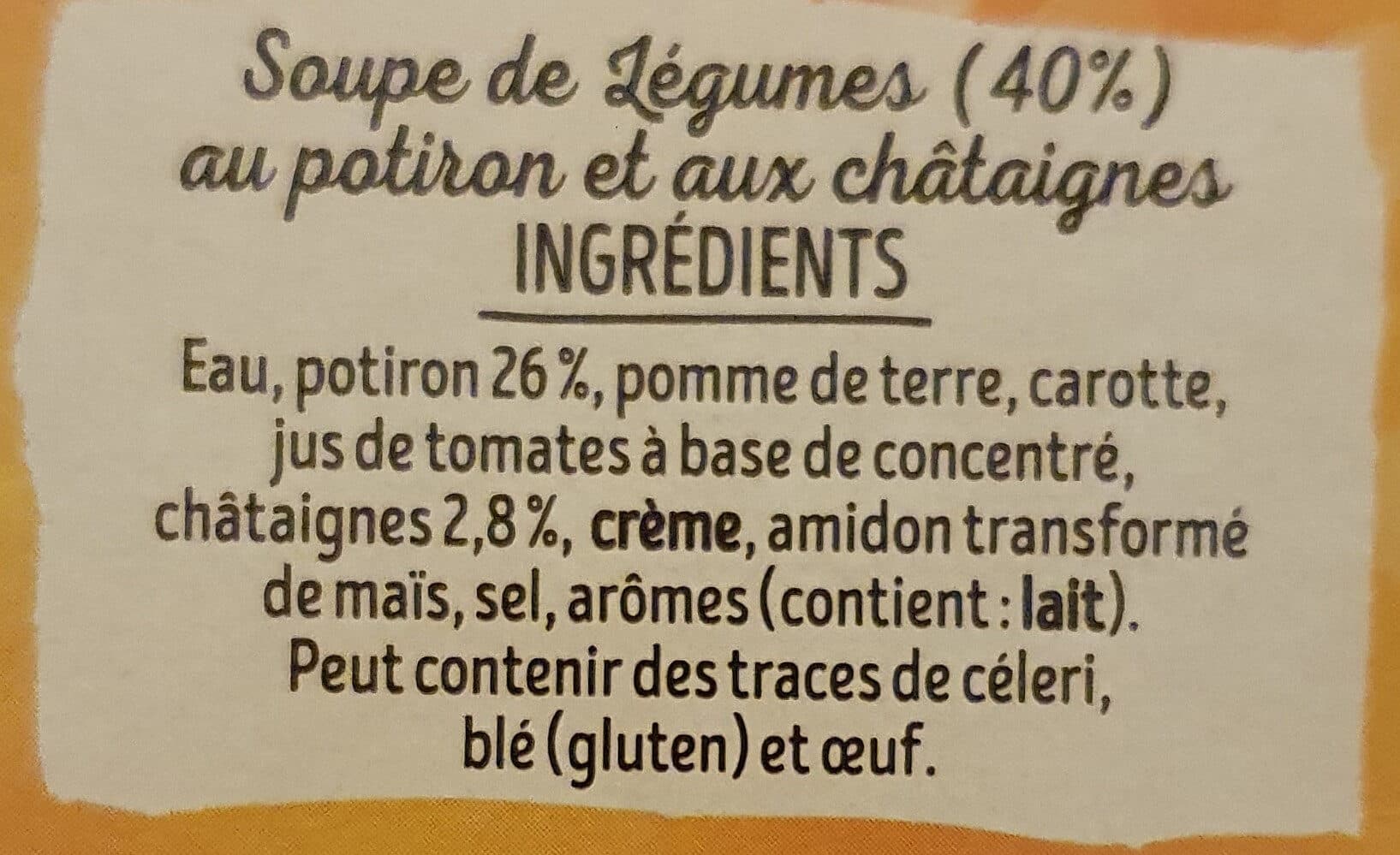 Liebig Délice de Potiron Châtaigne packshot