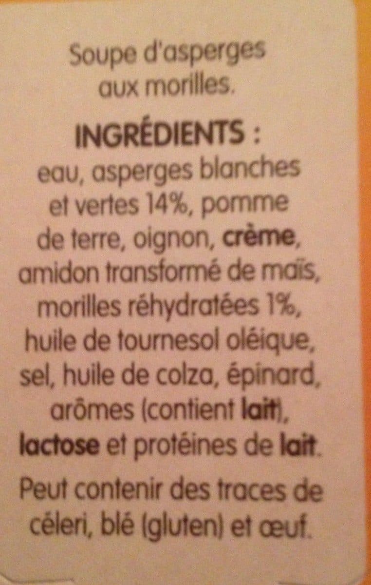Liebig duo d'asperges aux eclats de morilles packshot