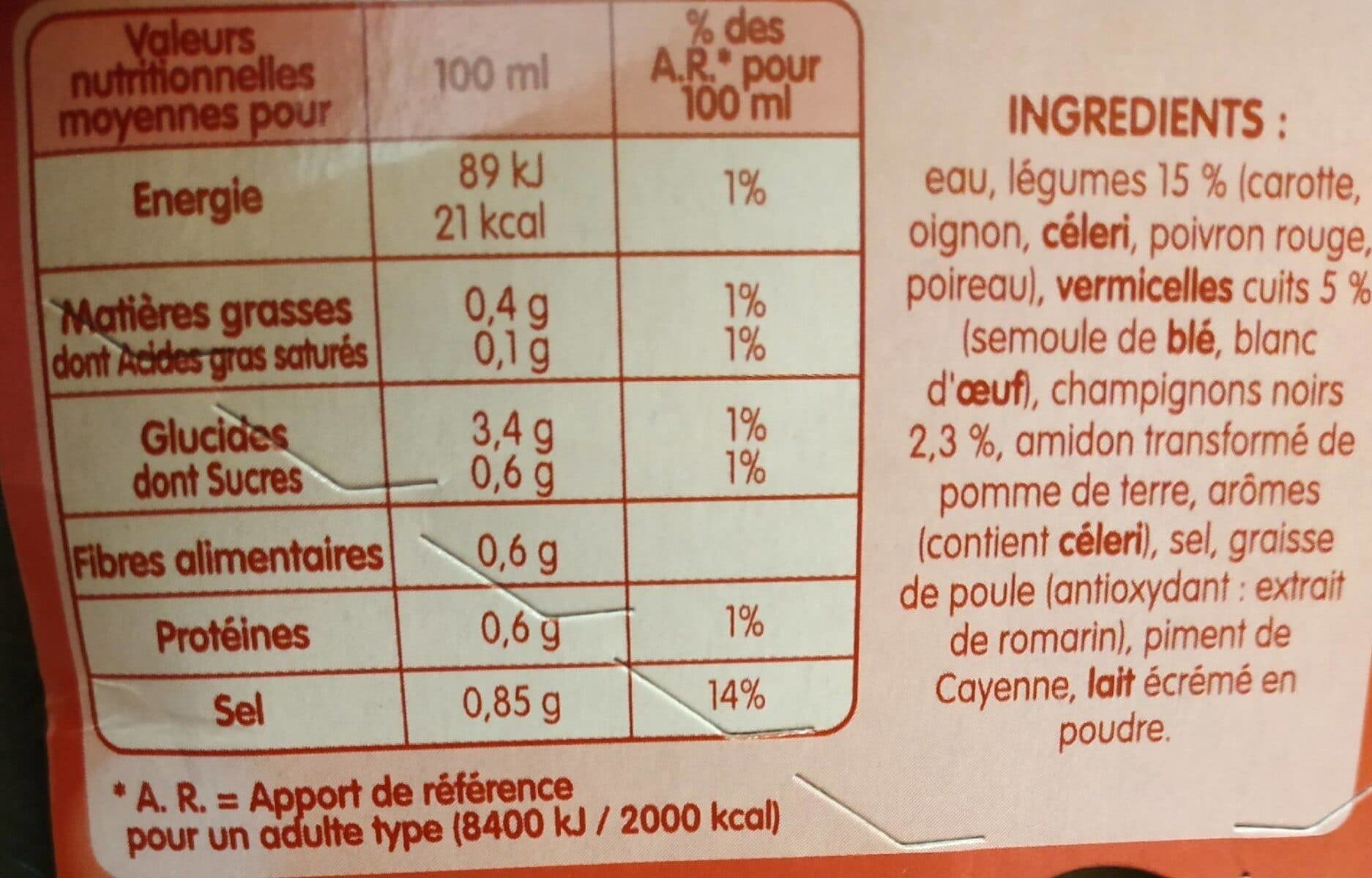Liebig soupe à la chinoise packshot