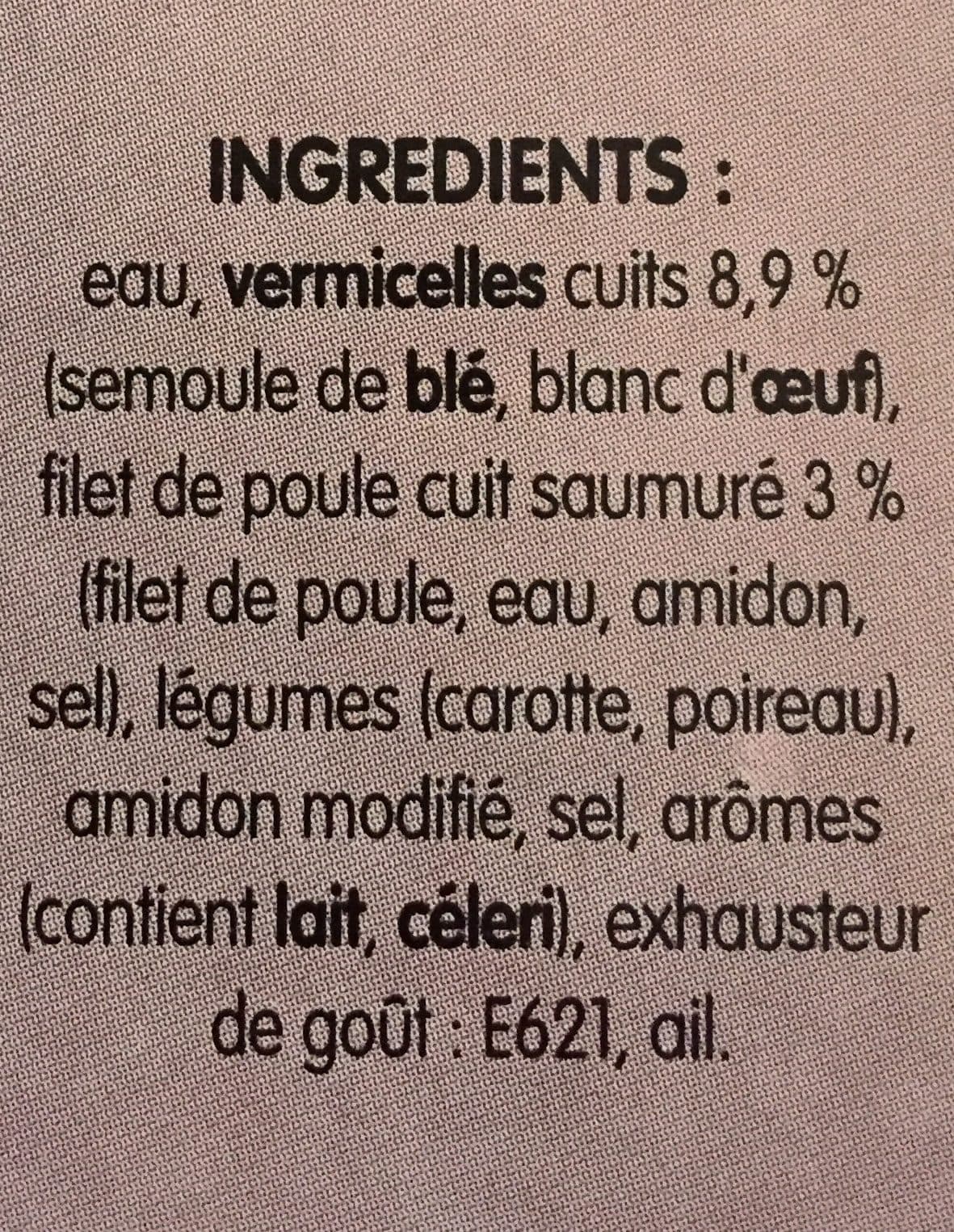 Liebig Poule vermicelles packshot
