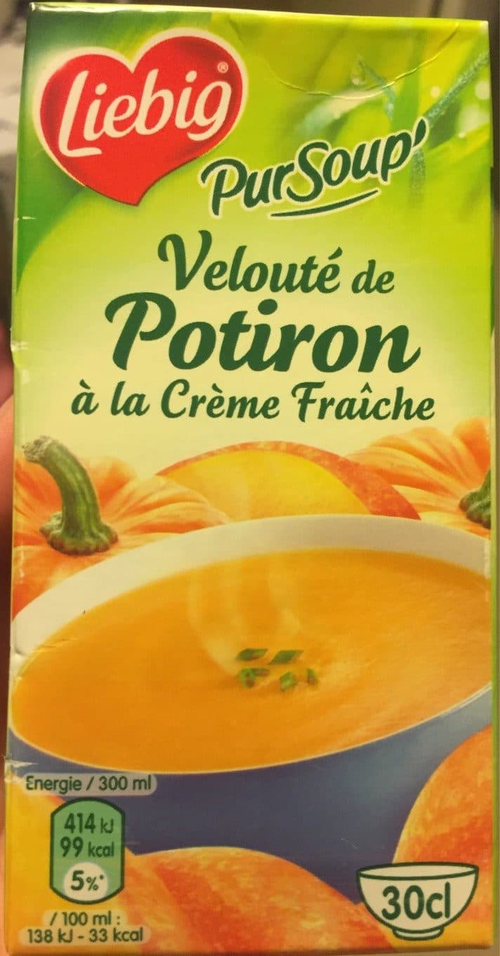 Liebig Velouté Potiron à la crème fraîche packshot