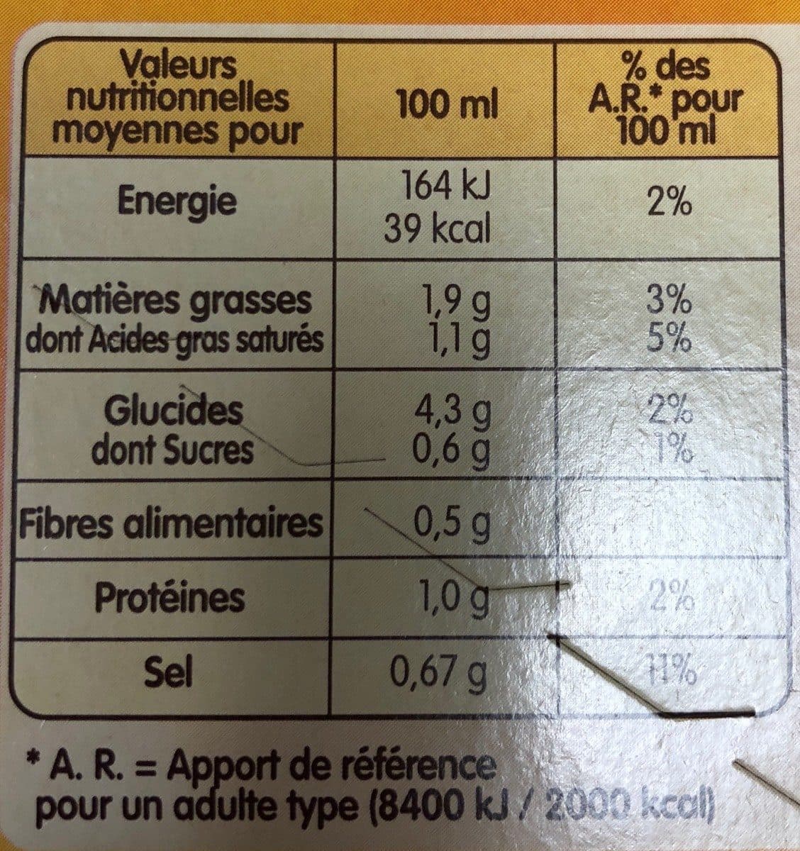 Liebig Delice de Champignons et Boursin packshot