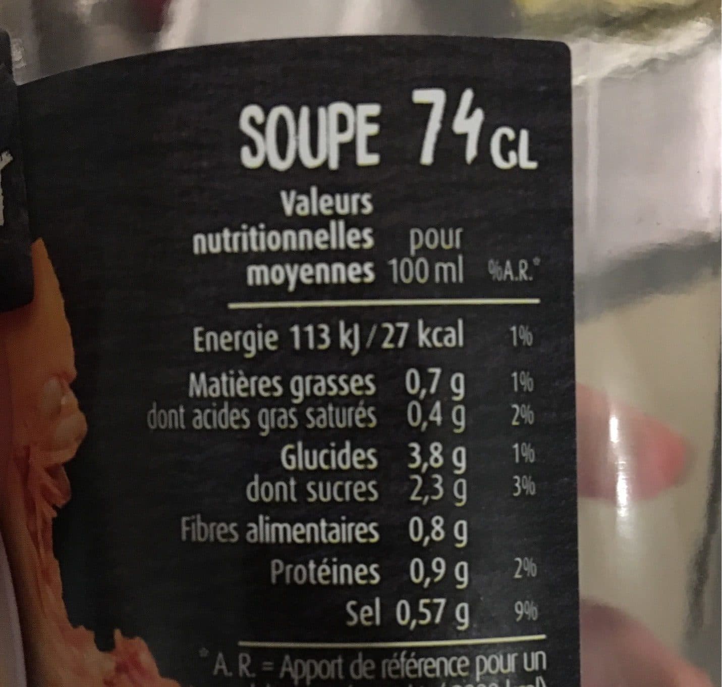 Liebig Soup’bistrot potiron muscade packshot